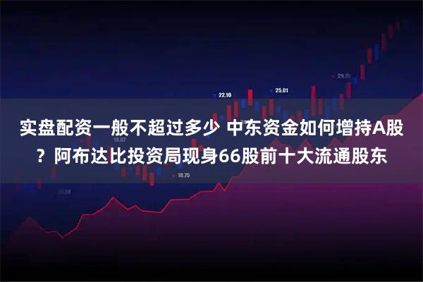 实盘配资一般不超过多少 中东资金如何增持A股？阿布达比投资局现身66股前十大流通股东